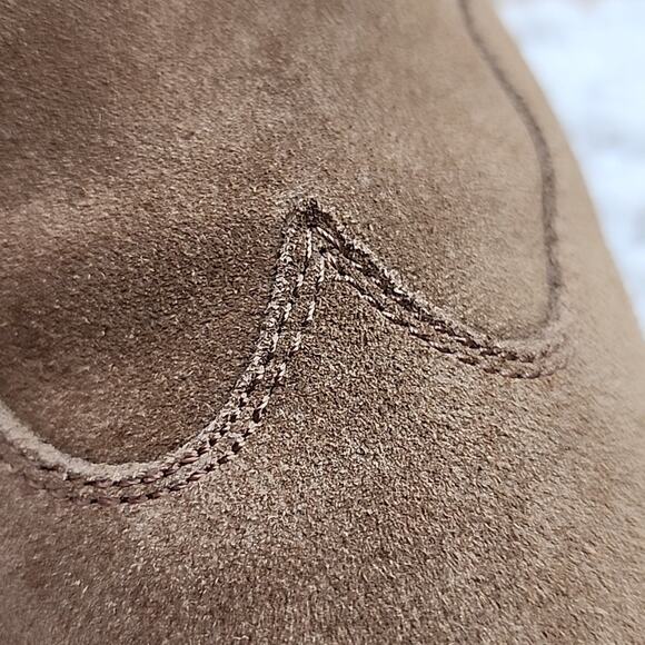 BLACK BROWN 1826 BOONE SUEDE OXFORDS WINGTIP MENS SIZE 8.5 NICE ELEGANT SHOES - Picture 16 of 16